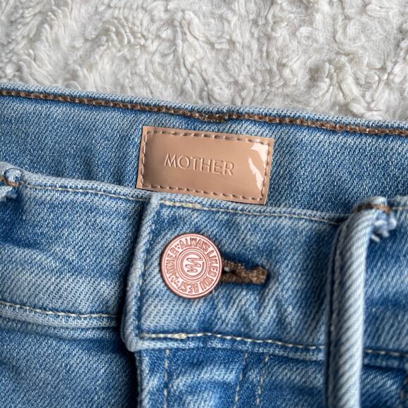 Mother the hustler ankle jeans light‎ California cruiser vintage wash high rise - Picture 6 of 16